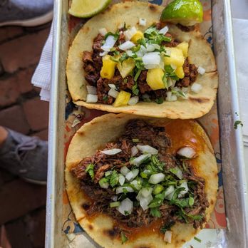 Muchacho - Al pastor $5.50 + Barbacoa $5.50 - Tacos Near Me - Atlanta, Georgia