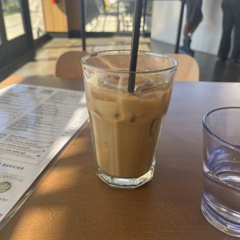Poached Kitchen - Iced latte with oat milk - Breakfast & Brunch Near Me - Whittier, California