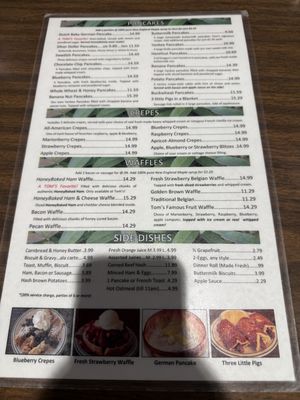 Menu photo 5 Tom's Pancake House Beaverton, OR Menu photo 5 Tom's Pancake House Beaverton, OR