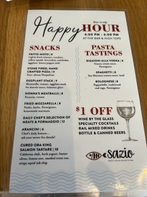 Menu photo 1 Sazio Rehoboth Beach, DE