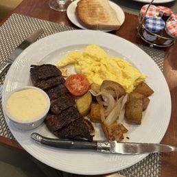 Steak & egg