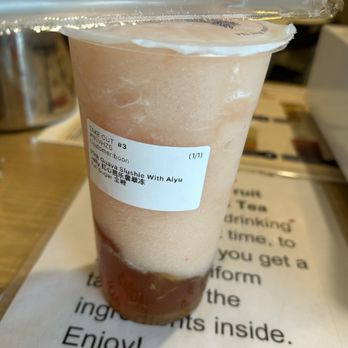 YiFang Taiwan Fruit Tea - Pink Guava Slushy - Bubble Tea Near Me - Seattle, Washington YiFang Taiwan Fruit Tea - Pink Guava Slushy - Bubble Tea Near Me - Seattle, Washington