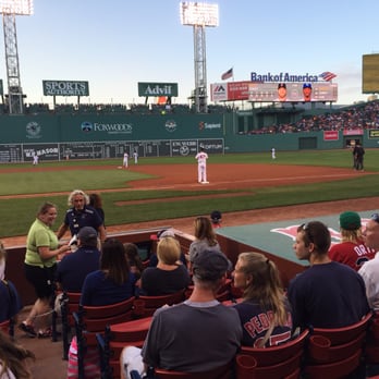 Fenway Park - Seated near dugout - Stadiums & Arenas Near Me - Boston, Massachusetts