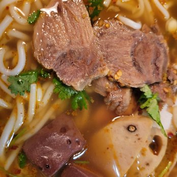 Pho Mama - Special spicy beef noodle soup (bun bo hue) $13.50 - Vietnamese Near Me - Union City, California