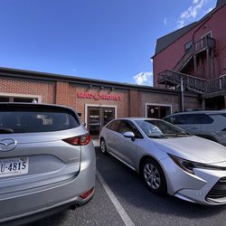 Outside