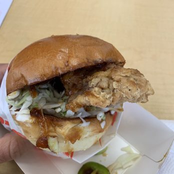 Okamoto Kitchen - Nom Bomb Sandwich: $8.00 - Food Trucks Near Me - Los Angeles, California Okamoto Kitchen - Nom Bomb Sandwich: $8.00 - Food Trucks Near Me - Los Angeles, California