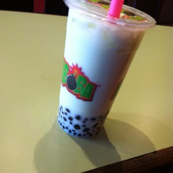 Bomboba - Honeydew milk tea with a mix of regular boba and mini boba. :) - Bubble Tea Near Me - Peoria, Arizona Bomboba - Honeydew milk tea with a mix of regular boba and mini boba. :) - Bubble Tea Near Me - Peoria, Arizona