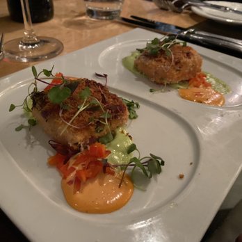 The Aerie - Trout Cakes - highly recommend - New American Near Me - Snowbird, Utah The Aerie - Trout Cakes - highly recommend - New American Near Me - Snowbird, Utah