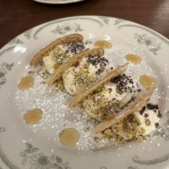Via Triozzi - "Broken" Cannoli - Italian Near Me - Dallas, Texas Via Triozzi - "Broken" Cannoli - Italian Near Me - Dallas, Texas