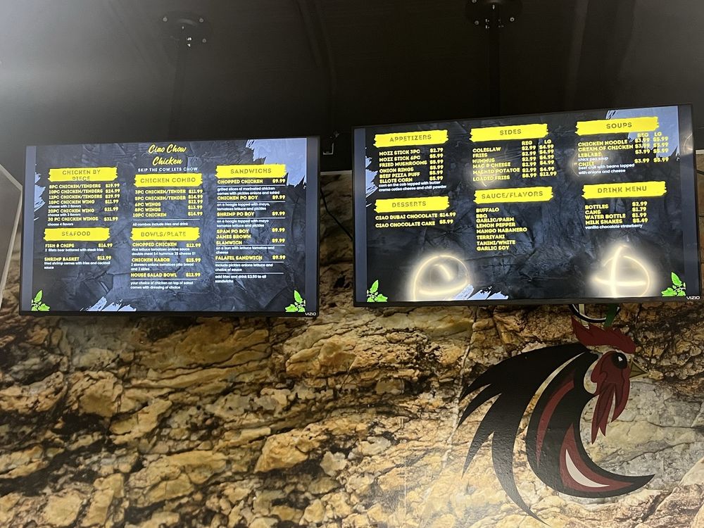 Food from Ciao Chow Chicken