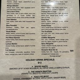 Drink menu (December 2022) Drink menu (December 2022)