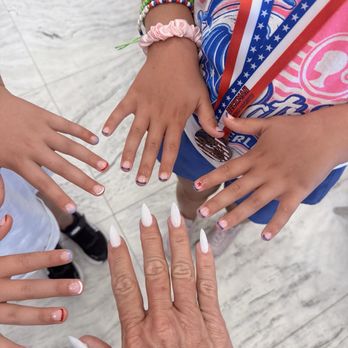 Dylan Blue Nail Spa - Costa Mesa - Kiddos gel mani - Nail Salons Near Me - Costa Mesa, California