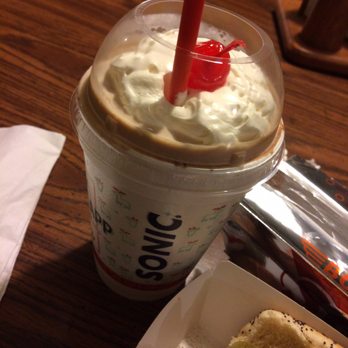 Sonic Drive-In - Chocolate milkshake - Burgers Near Me - ROSEVILLE, California Sonic Drive-In - Chocolate milkshake - Burgers Near Me - ROSEVILLE, California