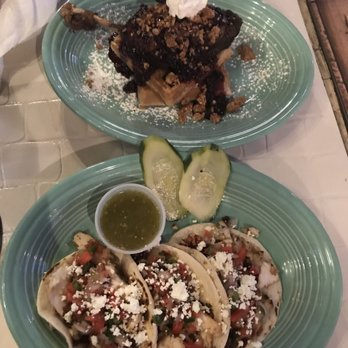 Native Son Agave Bar & Kitchen - Duck confit and waffles and mahi tacos - New American Near Me - Glenwood Springs, Colorado Native Son Agave Bar & Kitchen - Duck confit and waffles and mahi tacos - New American Near Me - Glenwood Springs, Colorado