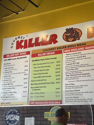 Menu photo 7 Gourmet Killer Dogs Delray Beach, FL Menu photo 7 Gourmet Killer Dogs Delray Beach, FL