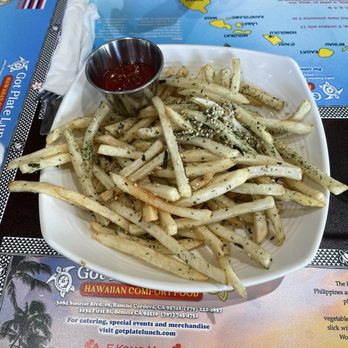 Got Plate Lunch - Garlic Shaka Fries - Hawaiian Near Me - Benicia, California Got Plate Lunch - Garlic Shaka Fries - Hawaiian Near Me - Benicia, California