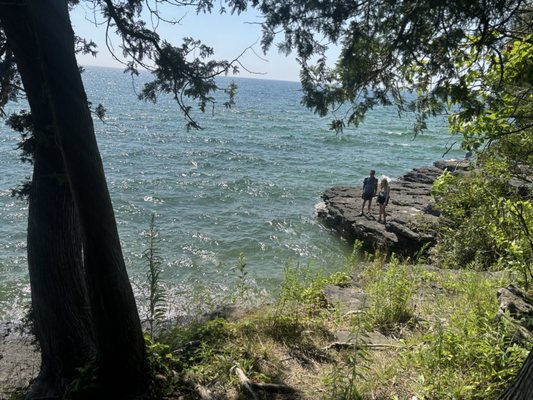 Whitefish Dunes State Park by null