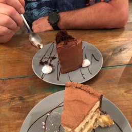 Tiramisu and choc cake . Both were Delish! Tiramisu and choc cake . Both were Delish!