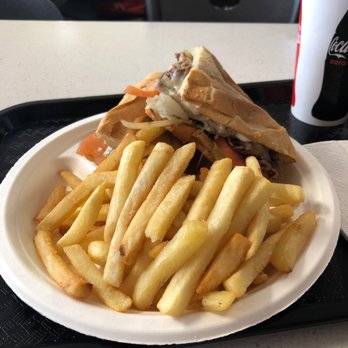 Pi's Deli - Pepper Jack Cheese Steak Sub with Fries - Delis Near Me - Laurel, Maryland Pi's Deli - Pepper Jack Cheese Steak Sub with Fries - Delis Near Me - Laurel, Maryland