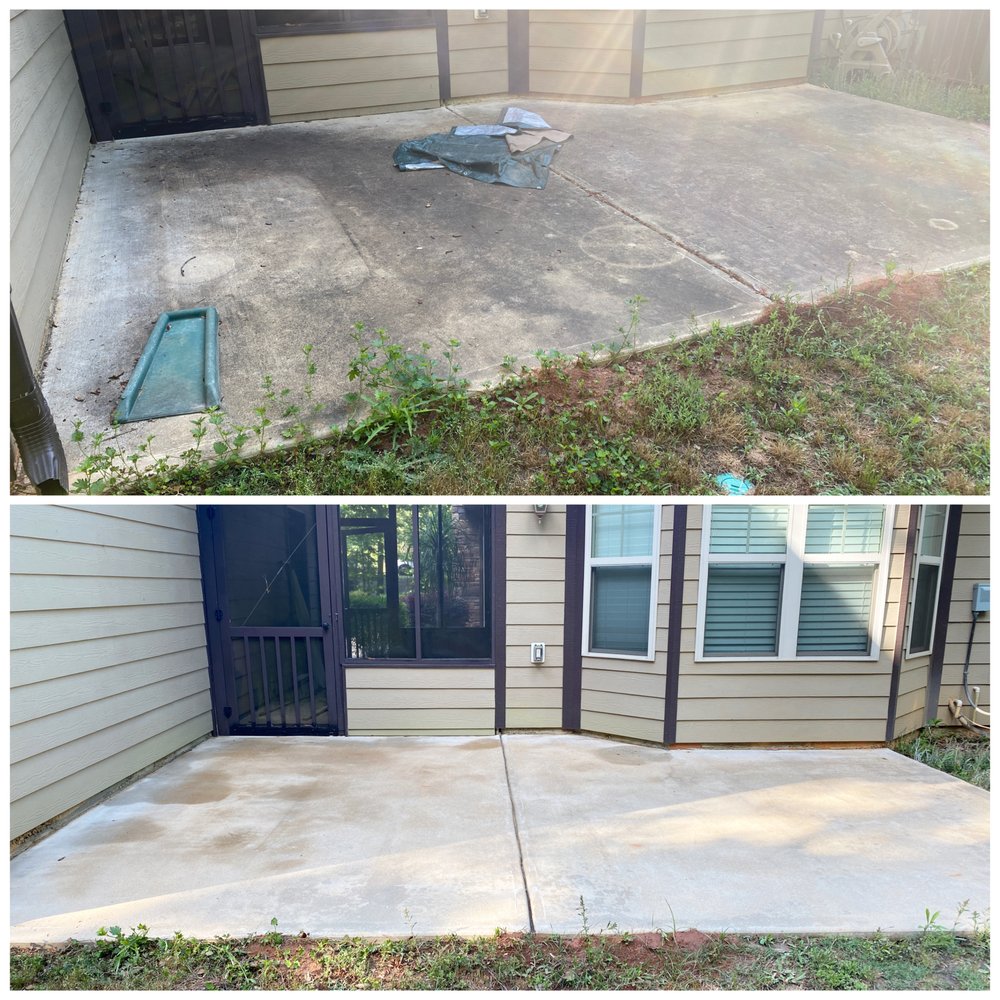 Slide of HS Pressure Washing