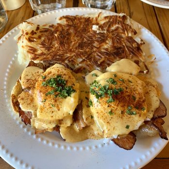 The Hideout Kitchen - Tons of bacon under there! - New American Near Me - Lafayette, California