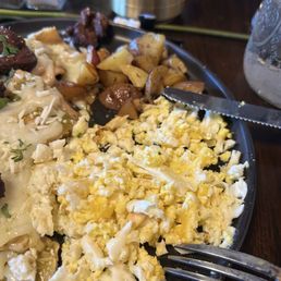 This is supposed to be over easy eggs; they were like boiled eggs! This is supposed to be over easy eggs; they were like boiled eggs!