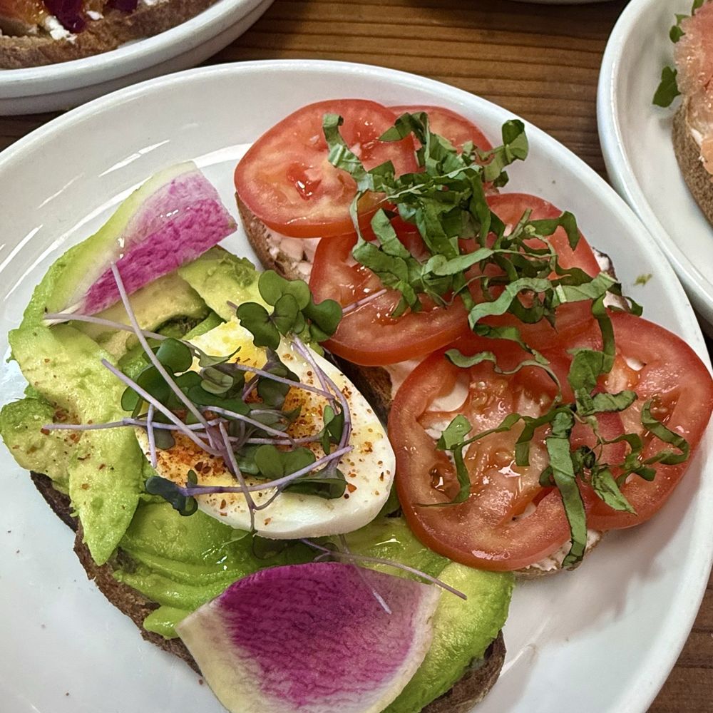 The Press - Pleasanton - Avo + Egg Toastini and Tomato + Basil + Ricotta Toastini - Cafes Near Me - Pleasanton, California The Press - Pleasanton - Avo + Egg Toastini and Tomato + Basil + Ricotta Toastini - Cafes Near Me - Pleasanton, California