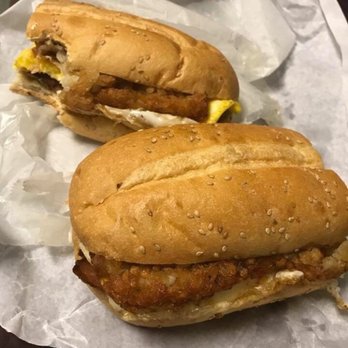 Neighbor's Deli - The Hangover on a Hero - eggs, cheese, bacon, hash browns on a hero - Delis Near Me - Massapequa Park, New York