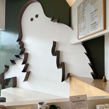 Coffee For Sasquatch - the cutest wall!! - Coffee & Tea Near Me - Los Angeles, California Coffee For Sasquatch - the cutest wall!! - Coffee & Tea Near Me - Los Angeles, California