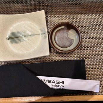 Shimbashi Izakaya - Place setting - Sushi Bars Near Me - Del Mar, California Shimbashi Izakaya - Place setting - Sushi Bars Near Me - Del Mar, California