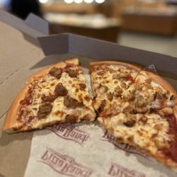 Pizza Ranch - Leftovers: Mozzarella & sausage(GF); Mozzarella & Chicken(GF)