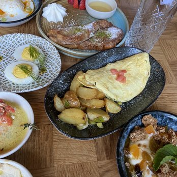 Agora Tysons - Manchego Omelette** - Mediterranean Near Me - Tysons, Virginia