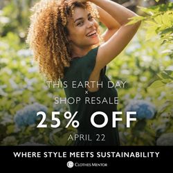 Clothes Mentor Round Rock, TX - Earth Day 25% OFF Storewide