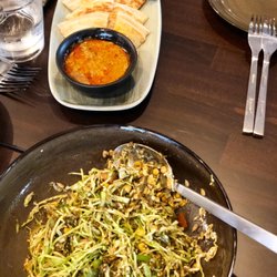 Burma 2 - Tea leaf salad and our palata appetizer