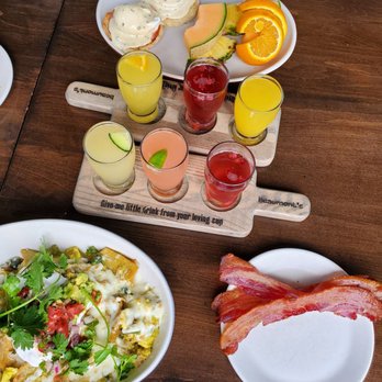 Beaumont's - Beaumont's Benedict, Mimosa Flights, Chilaquiles and really good Applewood Bacon! - Bars Near Me - La Jolla, California Beaumont's - Beaumont's Benedict, Mimosa Flights, Chilaquiles and really good Applewood Bacon! - Bars Near Me - La Jolla, California