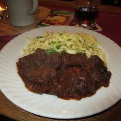 Hofbrauhaus Arolsen - Leckeres Wildgulasch