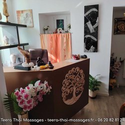 Teera Thaï Massages - Accueil du salon de massage