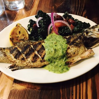 Cosima - The grilled whole fish bronzino - Italian Near Me - Baltimore, Maryland