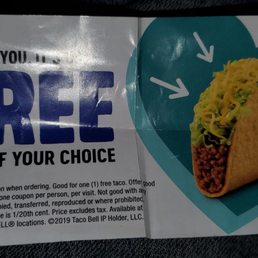 An expired coupon