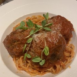 Spaghetti and Meatballs