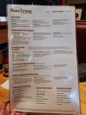 Menu photo 8 Parkstone Wood Kitchen Portland, OR