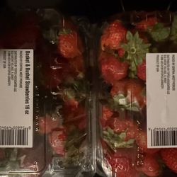 GoPuff Market - NOT ORGANIC strawberries that were ordered