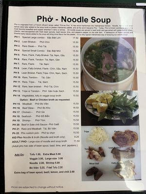 Menu photo 1 Annam Pho & Sandwiches Oceanside, CA Menu photo 1 Annam Pho & Sandwiches Oceanside, CA