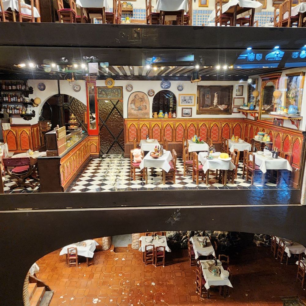 Botín - Model of the restaurant, floor by floor - Spanish Near Me - Madrid, M