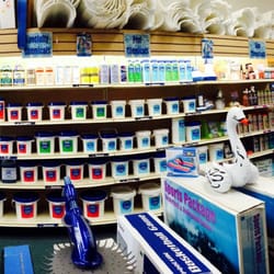 Tustana Pool & Spa Supply - Partial shot of inside our retail store
