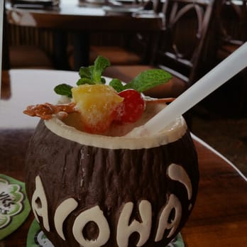 Trader Vic's - Actually more like virgin Pina colada - Hawaiian Near Me - Emeryville, California Trader Vic's - Actually more like virgin Pina colada - Hawaiian Near Me - Emeryville, California