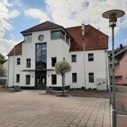 Rathaus Allmersbach - Hintereingang