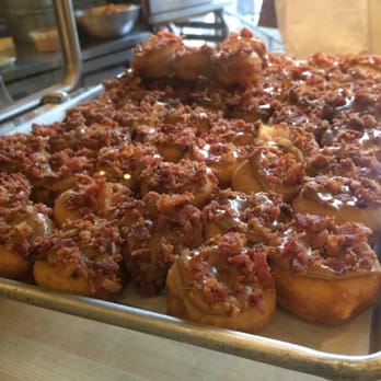 Daily Dozen Doughnut - bacon maple glazed donuts - Bakeries Near Me - Seattle, Washington