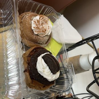 PowerPro Sips - Churro and Oreo donuts! - Cafes Near Me - San Jose, California
