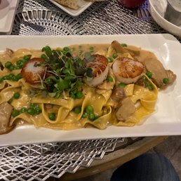Blackened Sea Scallops